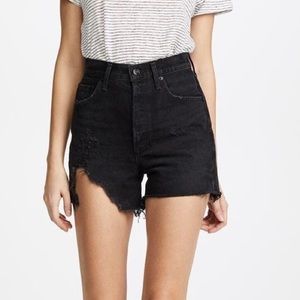 [AGOLDE] Dee Super High Rise Shorts in Seeker